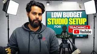 ⁠Low Budget Studio Setup for Teaching & YouTube |  Studio Setup at low Cost | Smart Infovision