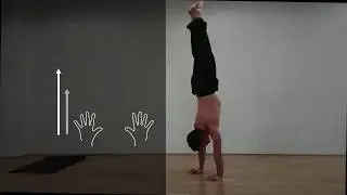 Explaining the hands turnout in a handstand (Vectors and Hand Turnout)