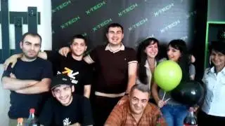 ARMAN ATOYAN's Birth Day Party in X-TECH Office. 16.06.2011