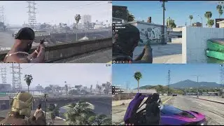 Gulag Gang Vs Ballas 6v6 First Fight Of The War