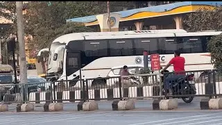 Back to Back Departure GSRTC At Udhna Bus Station 