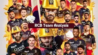 RCB Team Analysis- Bowling, Batting, Strong, Weakness All in One Video #rcb #viratkohli #cricket