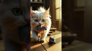 A cat white mouse|| #cat #mouse #fouryou #viralvideo #views #shorts