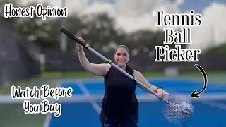 ODISON Tennis Ball Picker &ndash; 35 Balls Collected in Seconds!