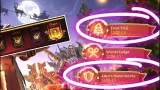#watcherofrealms: Испытание Мороза, День 5 - Красный ключ продвинутого уровня / Улучшения мастерс...