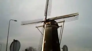 Molen Spijkenisse Nooit gedacht draaiend