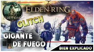 Glitch TRICK how to kill the Fire Giant BOSS VERY EASILY - Elden Ring GUIDE