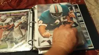 Miami Dolphins Super Bowl Champions 1973 & 1974 Memorabilia Scrapbooks. 2 books. VERY RARE