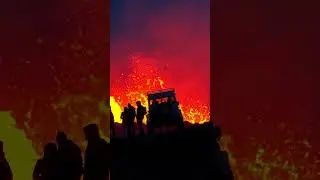 Drone vs volcano pt 2 coming soon 