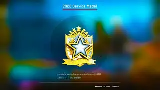 just got 2022 medal CS:GO