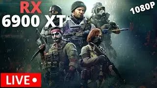 🔴 LIVE | Call of Duty Warzone: RX 6900 XT + Ryzen 7 5800X | 1080p | Low Settings