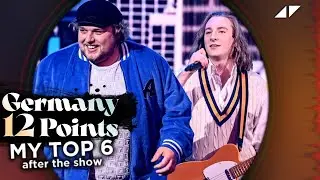 GERMANY 12 POINTS | MY TOP 6 | after the show | Eurovision 2022