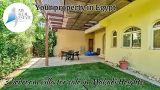 Furnished 3 bedroom villa for sale in Makadi Heights, Makadi, Red Sea, Egypt