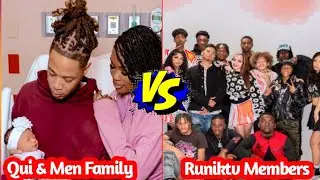 Qui. & Ken Family vs Runiktv(Rucrew) Members( Real Name And Ages 2025)