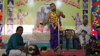Keertana from 'Hanumatsandesamu' Harikadha by Sri Burra Padmanabha Sarma Bhagavatar @ Vijayawada