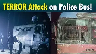 3 policemen dead, 11 injured in Terror attack on police bus Near Srinagar