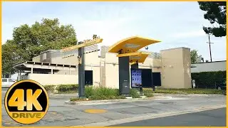 Driving Tour of Ontario Plaza Shopping Center [4K]