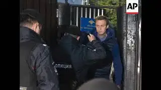 STILL Russian opposition leader Navalny detained again