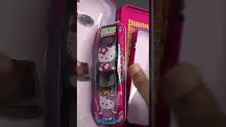 Sports Car Shaped Two Layers Pencil Box with one More Small Car Case Inside