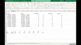 Random Number Generation in Excel