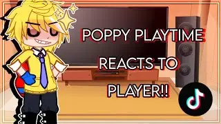 | &bull; PoppyPlaytime Reacts to Player &bull; Gacha &bull; 🇺🇸 (ENG) &bull; |