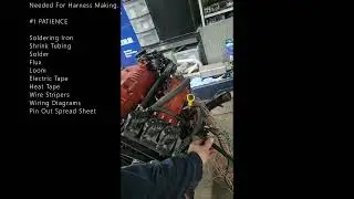 Pontiac Fiero engine swap 3800 wire harness building DIY