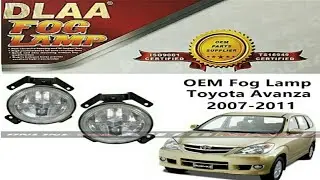 Toyota Avanza Installing DLAA Fog Lamps