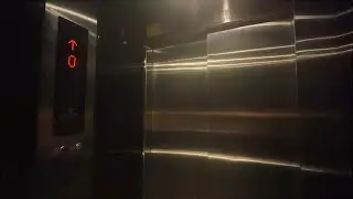 Mitsubishi Elenessa MRL traction elevator at Florentine Quartet - Tel Aviv, IL.