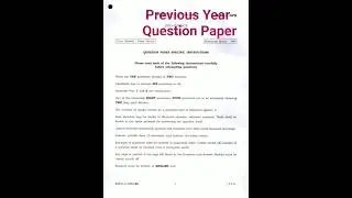 Combined Geo Scientist Main Examination 2023 Geo Physics Previous Year Question Paper