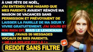 Lors d'une fête de Noël, j'ai entendu par hasard que mes parents avaient rénové ma maison de vacance