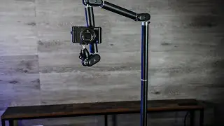 Testing the TARION Desk Camera Mount Stand - Does it work for DSLR camera's?