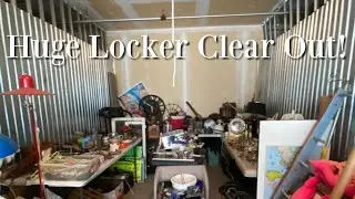 A HUGE groovy, mid-century home decor haul!! Locker Clear Out Haul