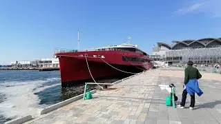 博多港国際ターミナル　QUEENBEETLEデッキ