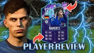 IS HE WORTH IT? 92 KAI HAVERTZ FLASHBACK SBC PLAYER REVIEW - FIFA 23 ULTIMATE TEAM