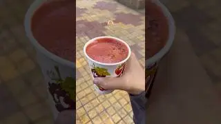 Healthy mornings #juice #morningwalk #carrotjuice #backhome #newyear2026 #holidays #dog #running