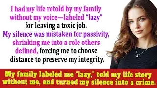 My Parents Told Relatives I Was &ldquo;Lazy&rdquo; After I Quit a Toxic Job