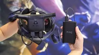Hands-On with HTC Vive Wireless Adapter!