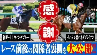 レース前後の関係者の裏側公開！ウィングブルー3戦目とハネダブライアンチバテレ盃出走！