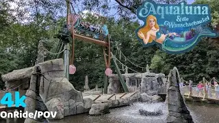 Aqualuna & die Wunschschaukel - Freizeitpark Plohn | 4k onride/POV