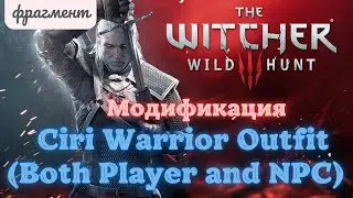 Моды ведьмак 3: Ciri Warrior Outfit (Both Player and NPC)