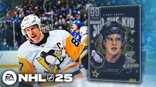 99 OVERALL SIDNEY CROSBY! | NHL 25 LATEST CONTENT