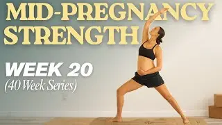 Prenatal Yoga Second Trimester | Best Daily Stretches For Pregnancy | Week 20 Pregnancy Stretches