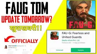 Faug | Faug New Update Today | Faug Tdm Update Tomorrow | Faug Tdm New Update | Faug Game New Update