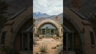 Living in an Earthship?! 🌱🏡 | Off-Grid Adobe Home in the Mountains