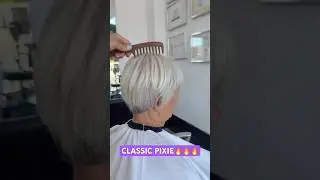 CLASSIC PIXIE BOB HAIRSTYLE! 🔥🔥🔥#shorthaircut #bobhaircut #hairstyle #pixiebob #hair