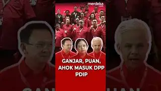 Resmi! Ganjar, Puan, dan Ahok Masuk Struktur Baru DPP PDIP 2025&ndash;2030