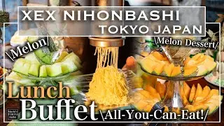 [Tokyo Melon Buffet] All-You-Can-Eat at Central Tokyo Nihonbashi | Summer 2025| Mochi&rsquo;s Tokyo Buffet