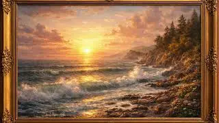 Tableau TV:  Beautiful Frame Art TV: TV Art Frame #art  #ArtFrame #relaxingvisuals @Tvartframe2