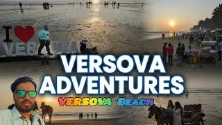 Versova Beach Vlog | Mumbai ka Hidden Sunset Spot 🌅 | Clean Beach Walk & Sea View