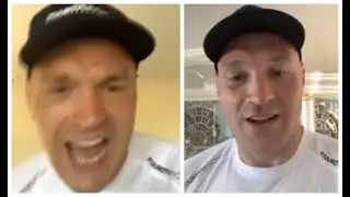 'I PAID FOR THAT - YOU SHOULD BE ASHAMED - ARE YOU LISTENING TO ME MUSIC POLICE?' - TYSON FURY RAGES